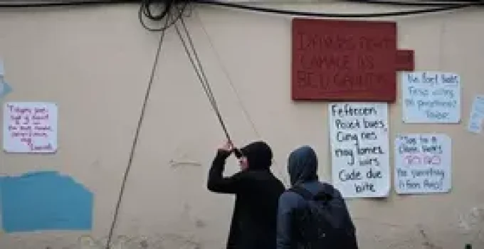 furto de cabos em escola