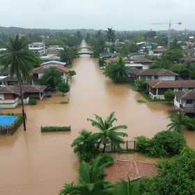 chuva Duque de Caxias