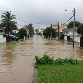alagamentos em Duque de Caxias
