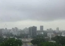 pancadas de chuva em Duque de Caxias