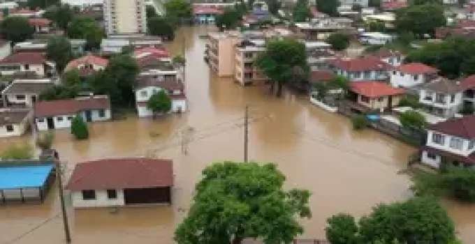 Duque de Caxias alagamentos
