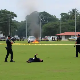 homem assassinado a tiros