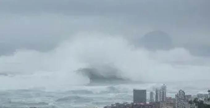 alerta laranja tempestade Rio de Janeiro