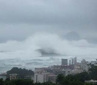 alerta laranja tempestade Rio de Janeiro