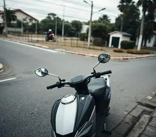 moto roubada em Caxias