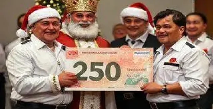 bônus de Natal Duque de Caxias