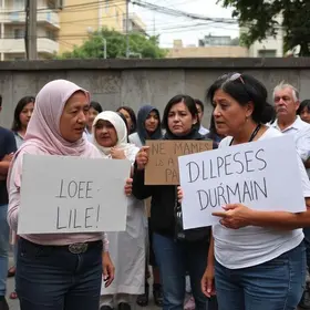 ocupação de mulheres
