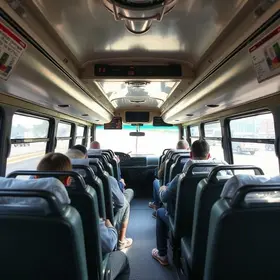 ônibus vindo do Paraguai