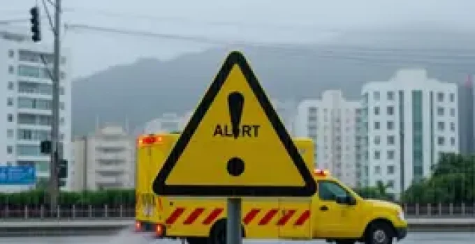 chuva forte no RJ