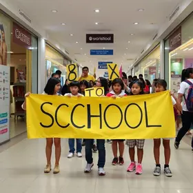 campanha Volta às Aulas Solidária