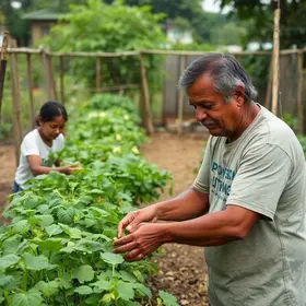 horta comunitária